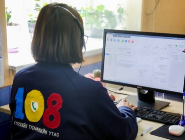 108 хүүхдийн тусламжийн төв долоо хоногт 1355 дуудлага хүлээн авчээ